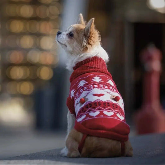 Hundepullover - Christmas Deer Happy
