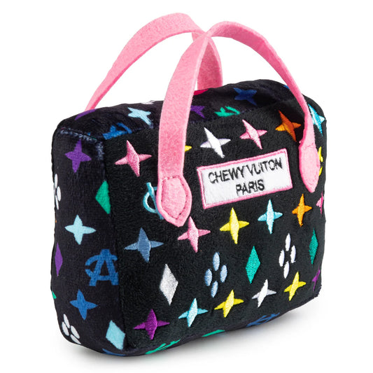 Chewy Vuiton Hundespielzeug Handtasche schwarz