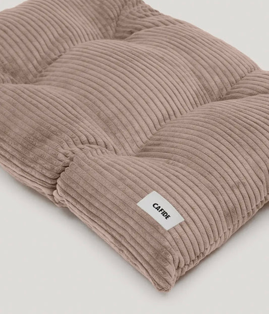 Hundebett Kissen Cord Beige, Bela