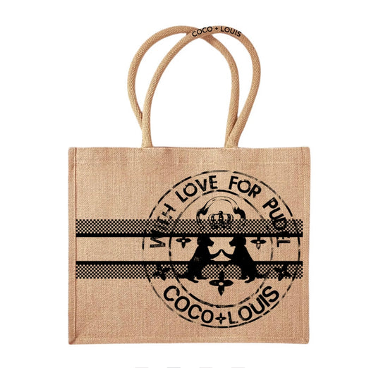 COCO+LOUIS Shopper Pudel braun