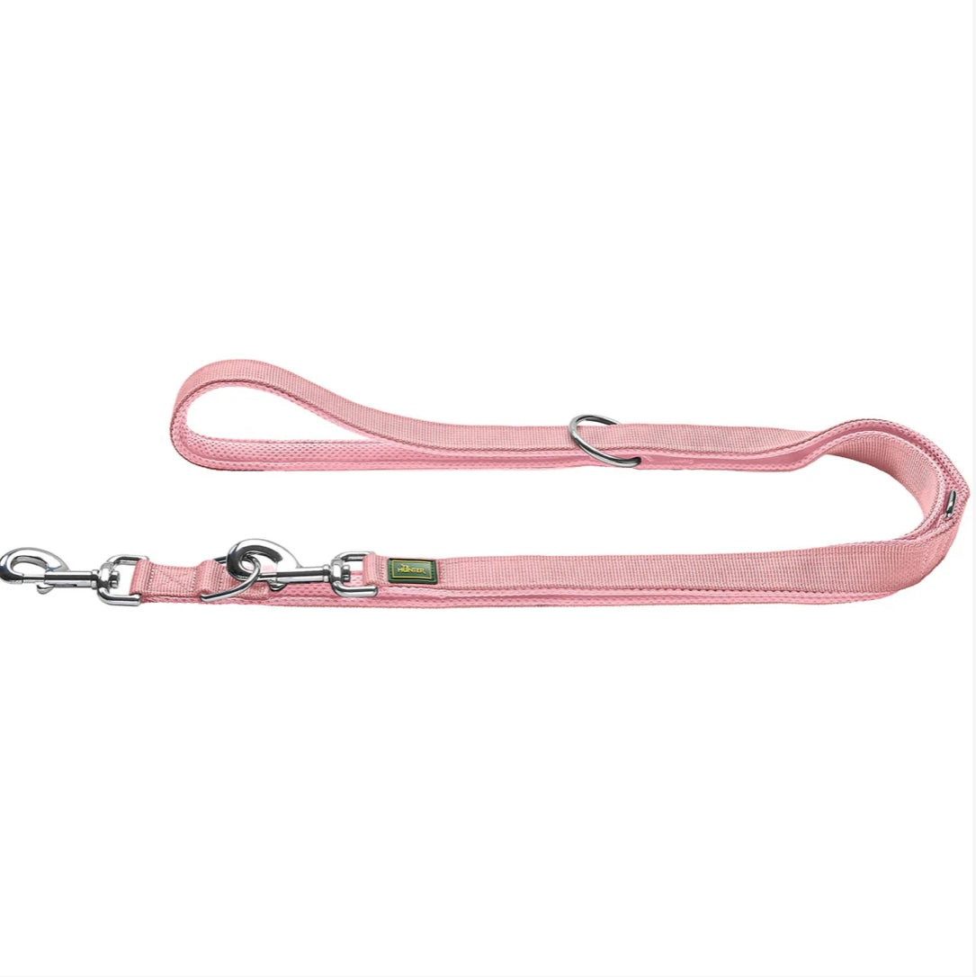 Verstellbare Führleine Divo Up 20/200, altrosa