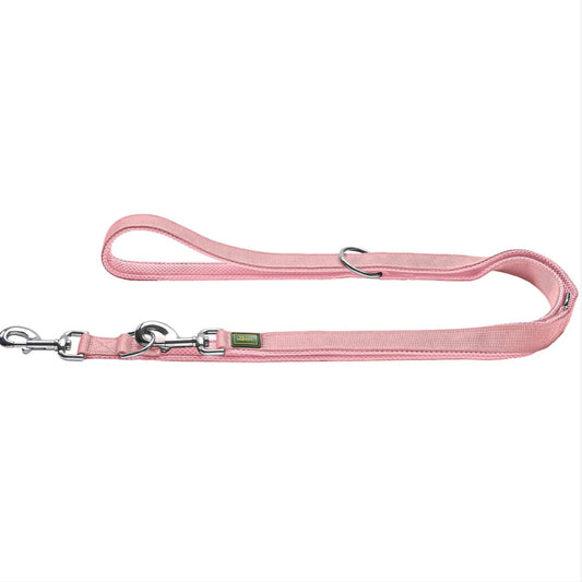 Verstellbare Führleine Divo Up 20/200, altrosa