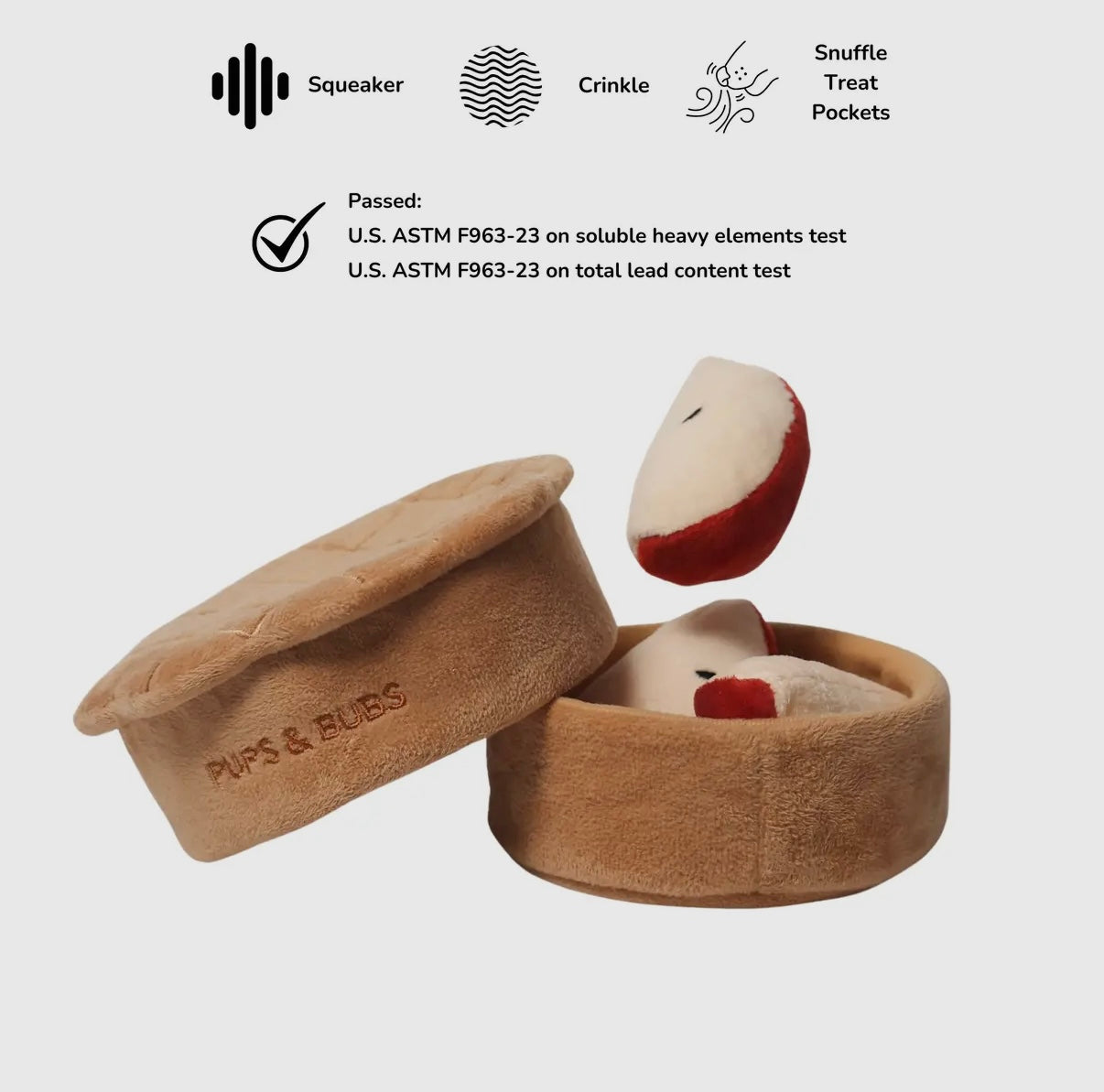 Apple Pie Spielzeug mit Nasenarbeit