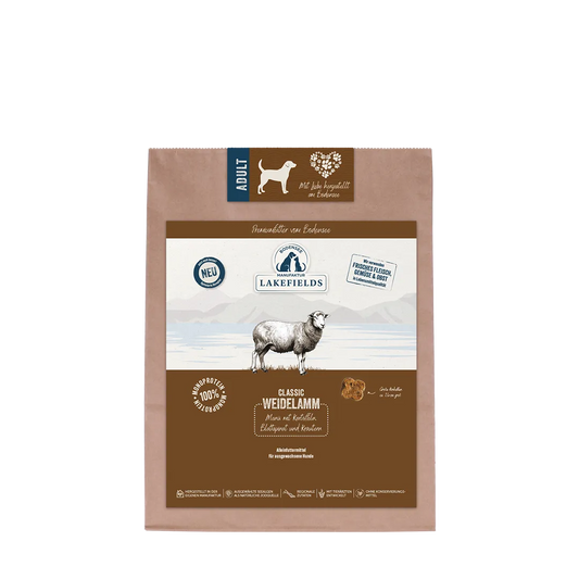 Lakefields Trockenfutter-Menü Lamm Adult Classic
