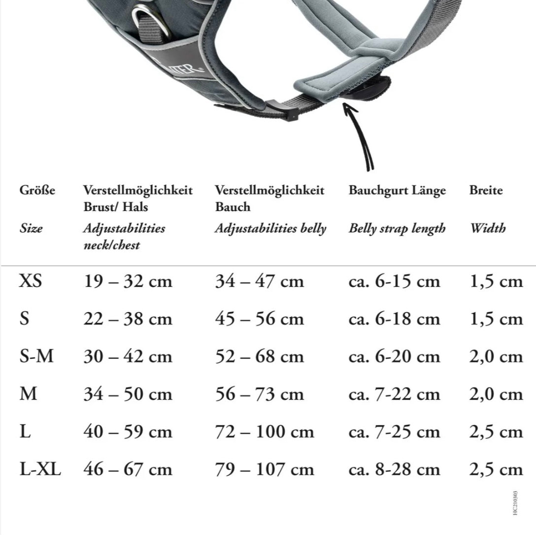 Geschirr Divo, braun/grau