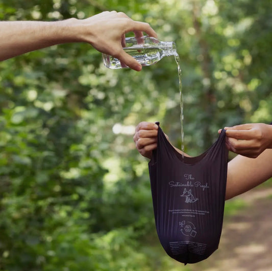 Biologisch abbaubare Hundekotbeutel mit Henkeln (112 Beutel)