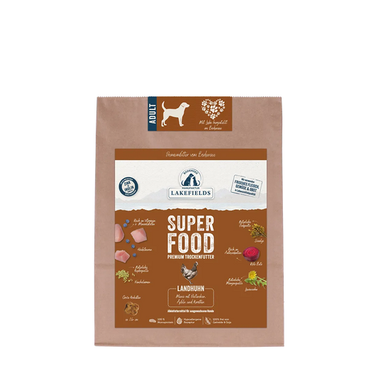 Lakefields Trockenfutter Superfood Huhn Adult