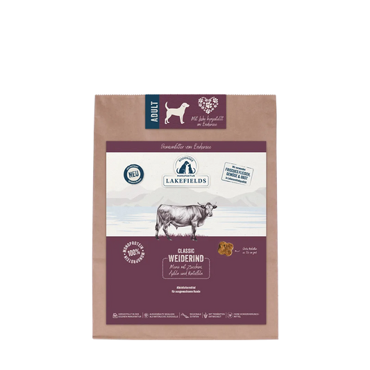 Lakefields Trockenfutter-Menü Rind Adult Classic
