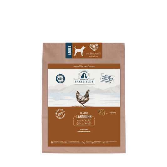 Lakefields Trockenfutter-Menü Huhn Adult Classic