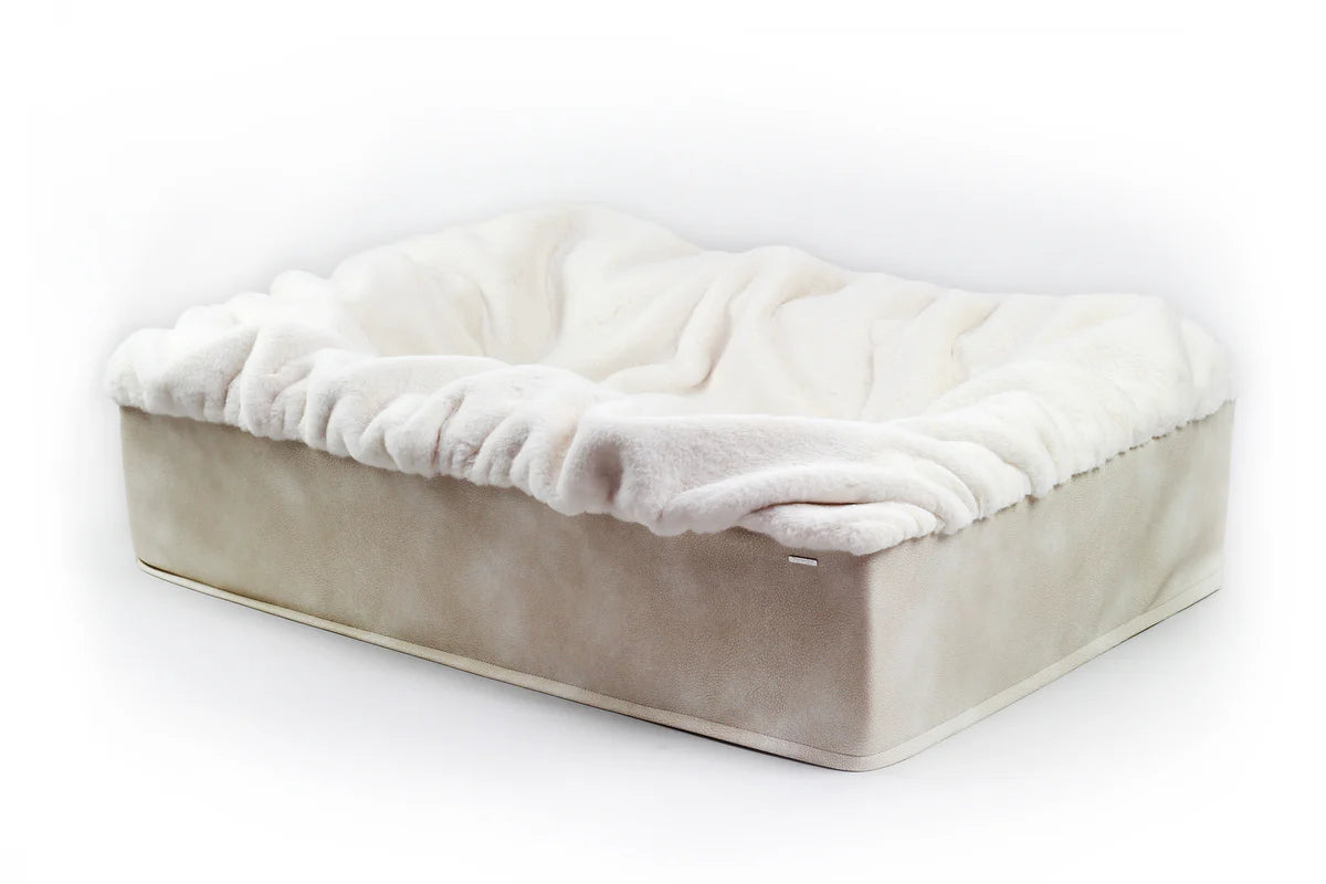 Hundebett Buddelbox - Creme