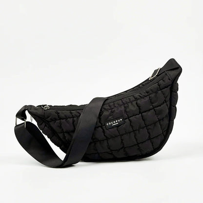 Halbmond Gassi-Tasche Onyx