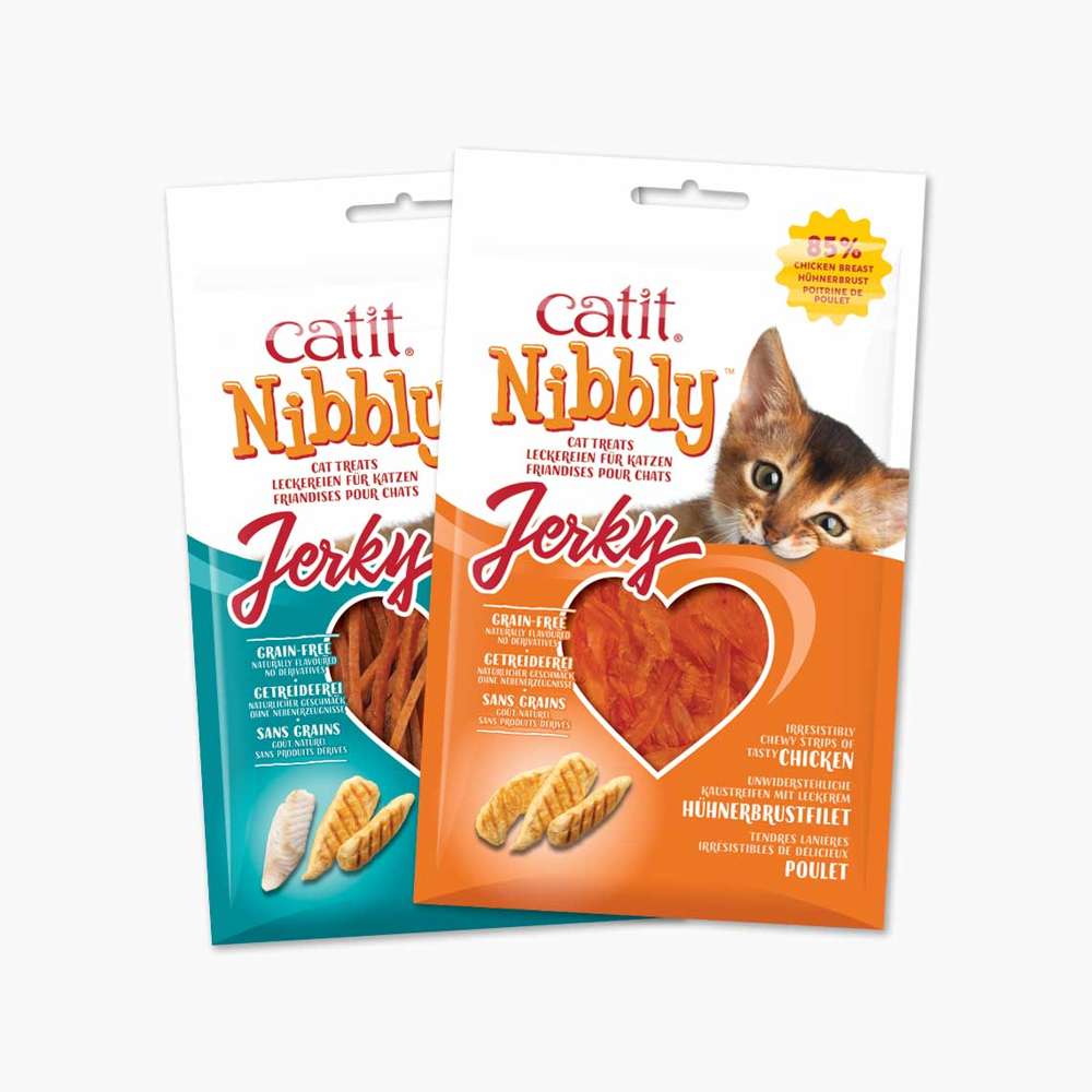 Catit Nibbly Jerky 30g