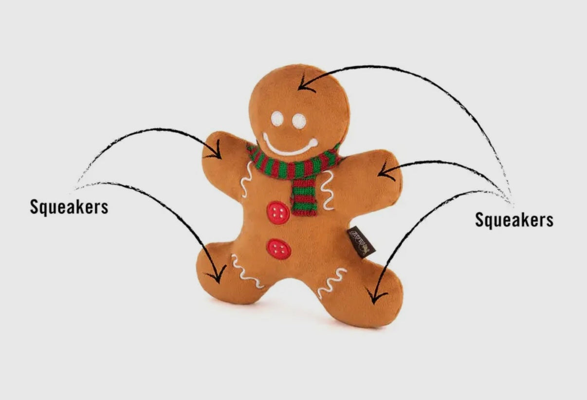 Hundespielzeug Lebkuchenmann
