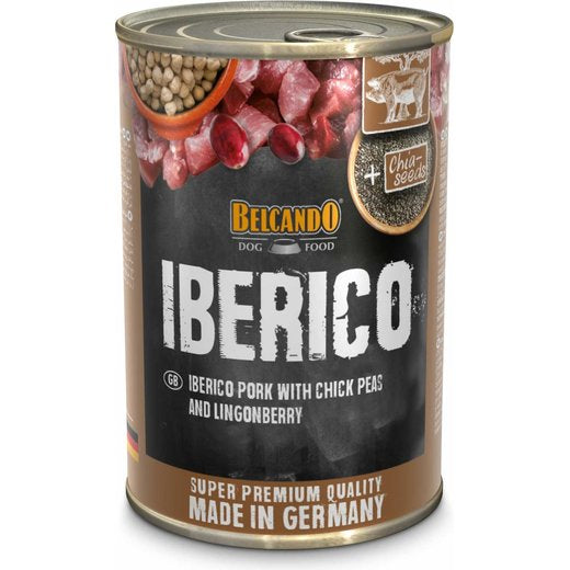 Belcando Iberico mit Kichererbsen und Preiselbeeren