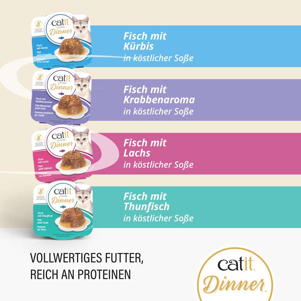 Catit Dinner Fisch 75g