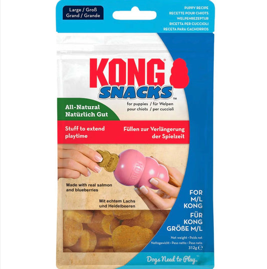 Snacks Welpenrezeptur Lachs und Heidelbeeren