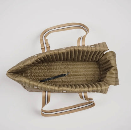 Hundetasche Taupe/Khaki