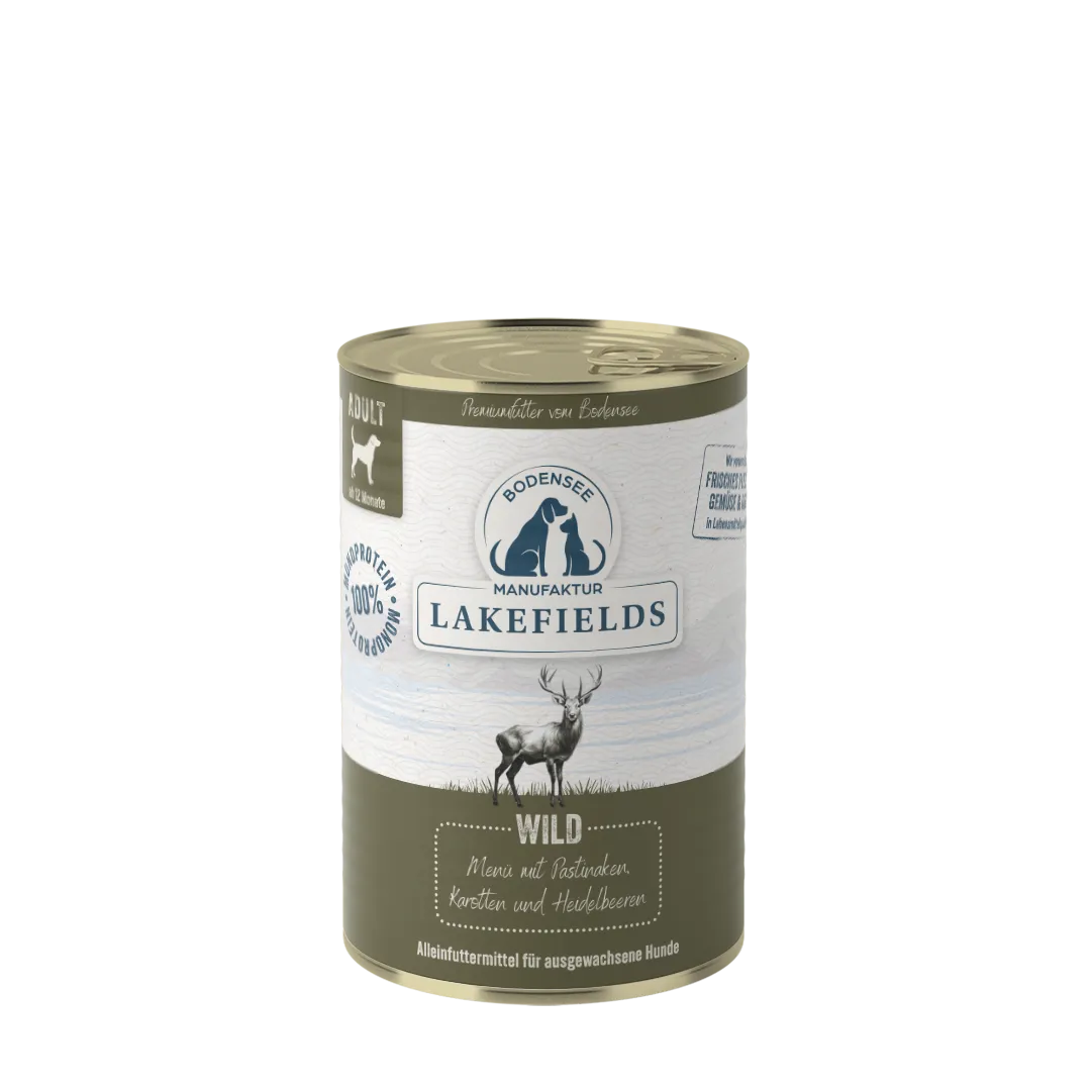 Lakefields Nassfutter-Menü Wild Adult Classic