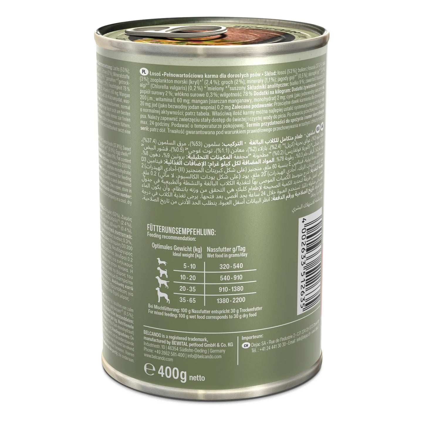 Belcando Holistic Salmon 400g
