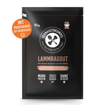 Schnauzenkumpel Lammragout