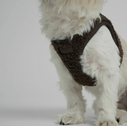 Step in Geschirr Teddy Espresso