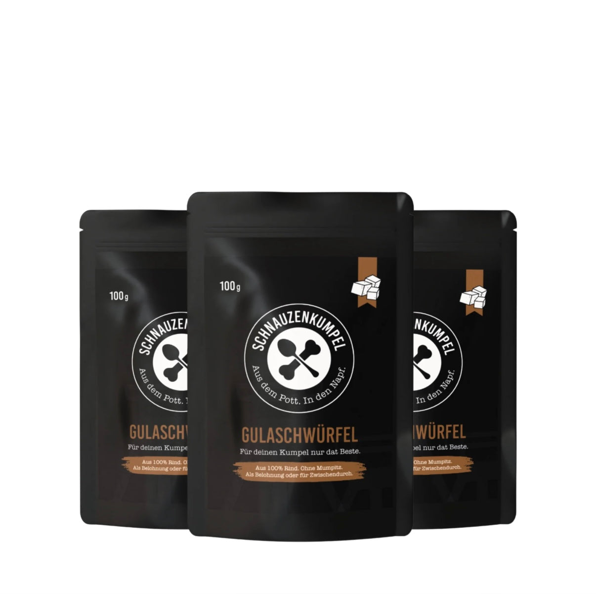 Schnauzenkumpel Gulaschwürfel 100g