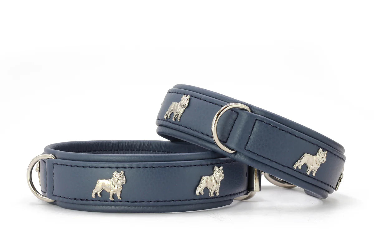 Halsband Französische Bulldogge - Jeans