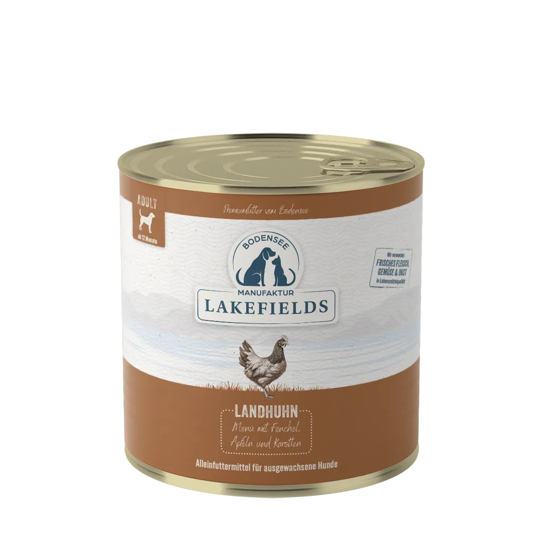 Lakefields Nassfutter-Menü Huhn Adult Classic
