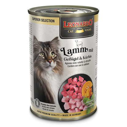 Leonardo Superior Lamm mit Geflügel & Kürbis