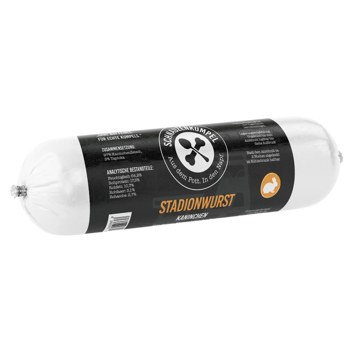 Schnauzenkumpel Stadionwurst Kaninchen 200g