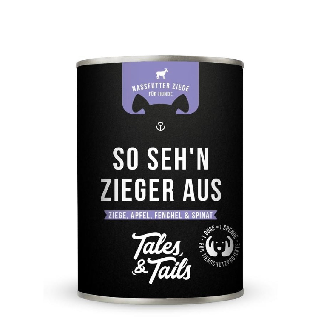 Tales & Tails Nassfutter Ziege 400g