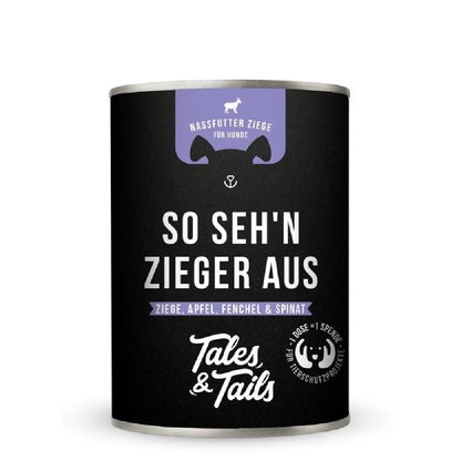 Tales & Tails Nassfutter Ziege 400g