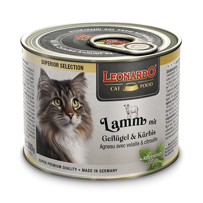 Leonardo Superior Lamm mit Geflügel & Kürbis