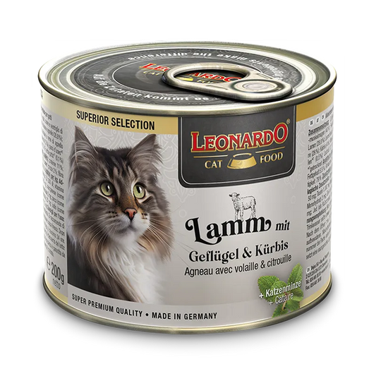 Leonardo Superior Lamm mit Geflügel & Kürbis