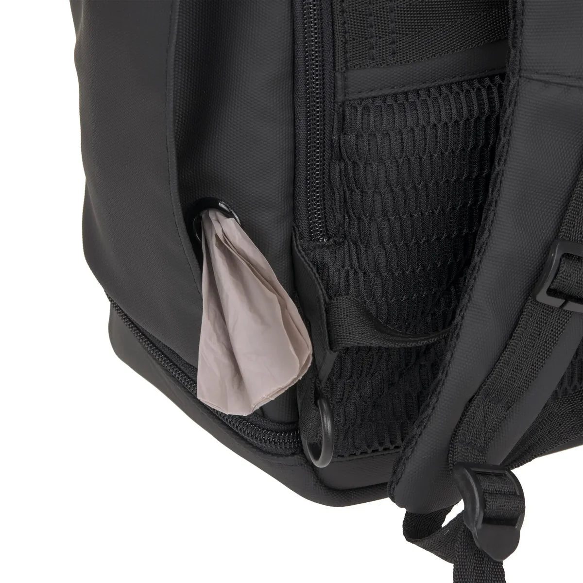 Rolltop Backpack Yoska schwarz