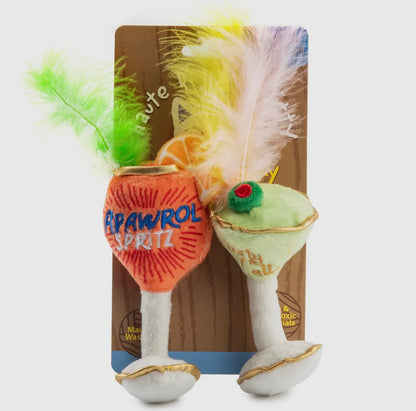 Kitty Cocktails (2 Cocktails) Bio-Katzenminzenspielzeug