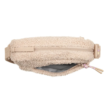 Square Bag Noka Teddy-Fleece beige