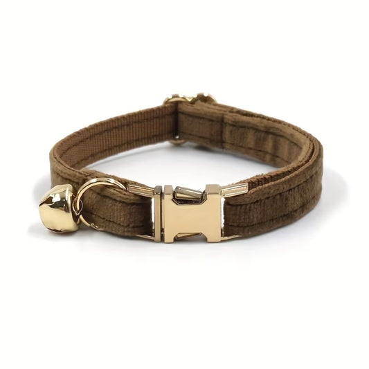 Katzenhalsband braun