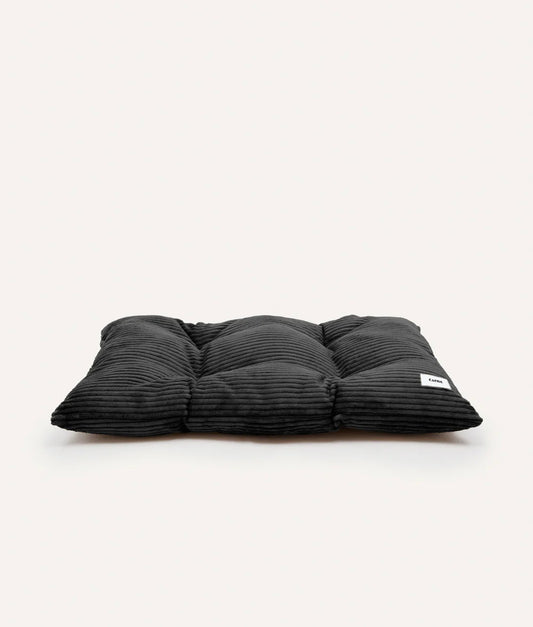 Hundebett Kissen Cord Schwarz, Bela