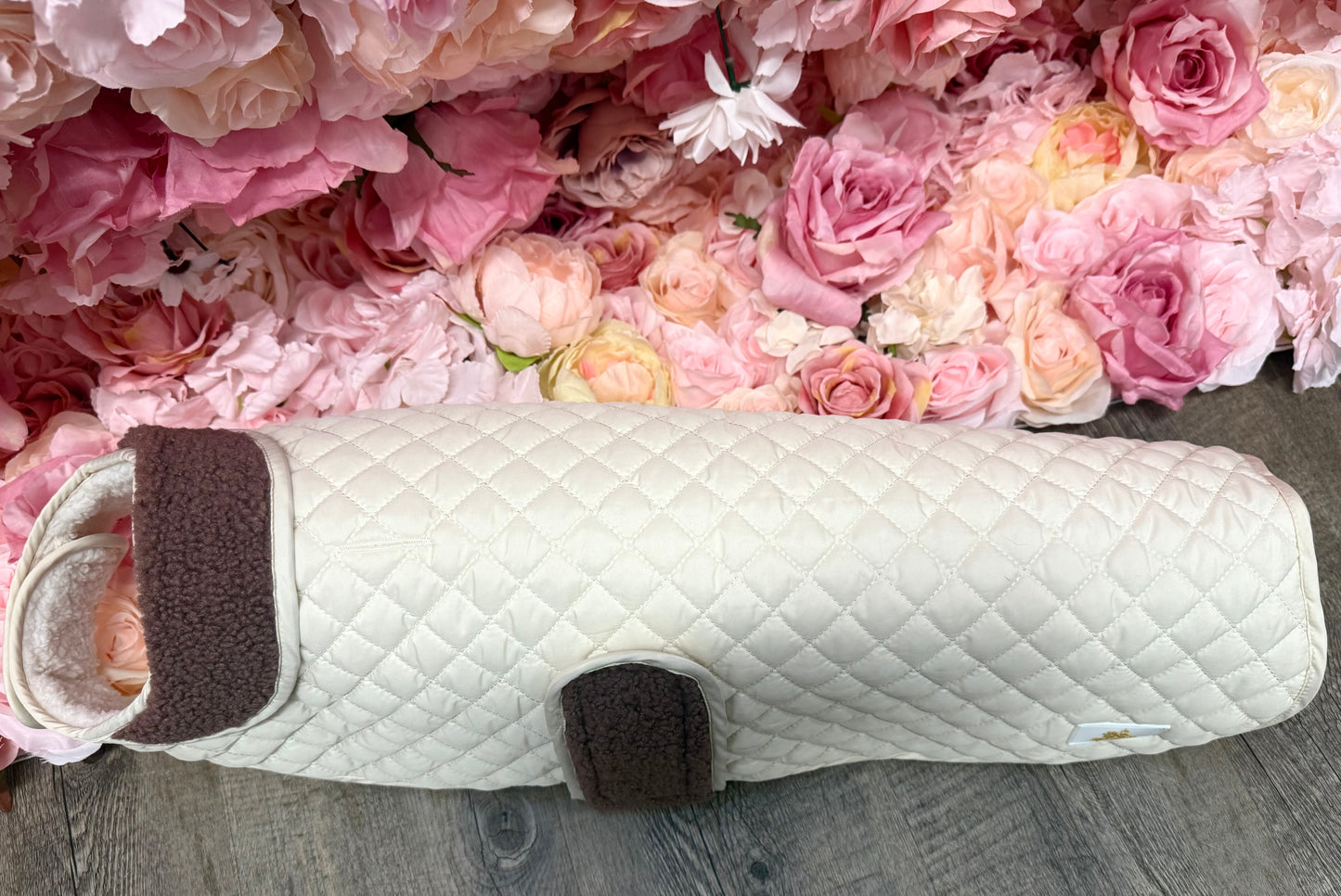 Pfotenwunder Hundemantel beige