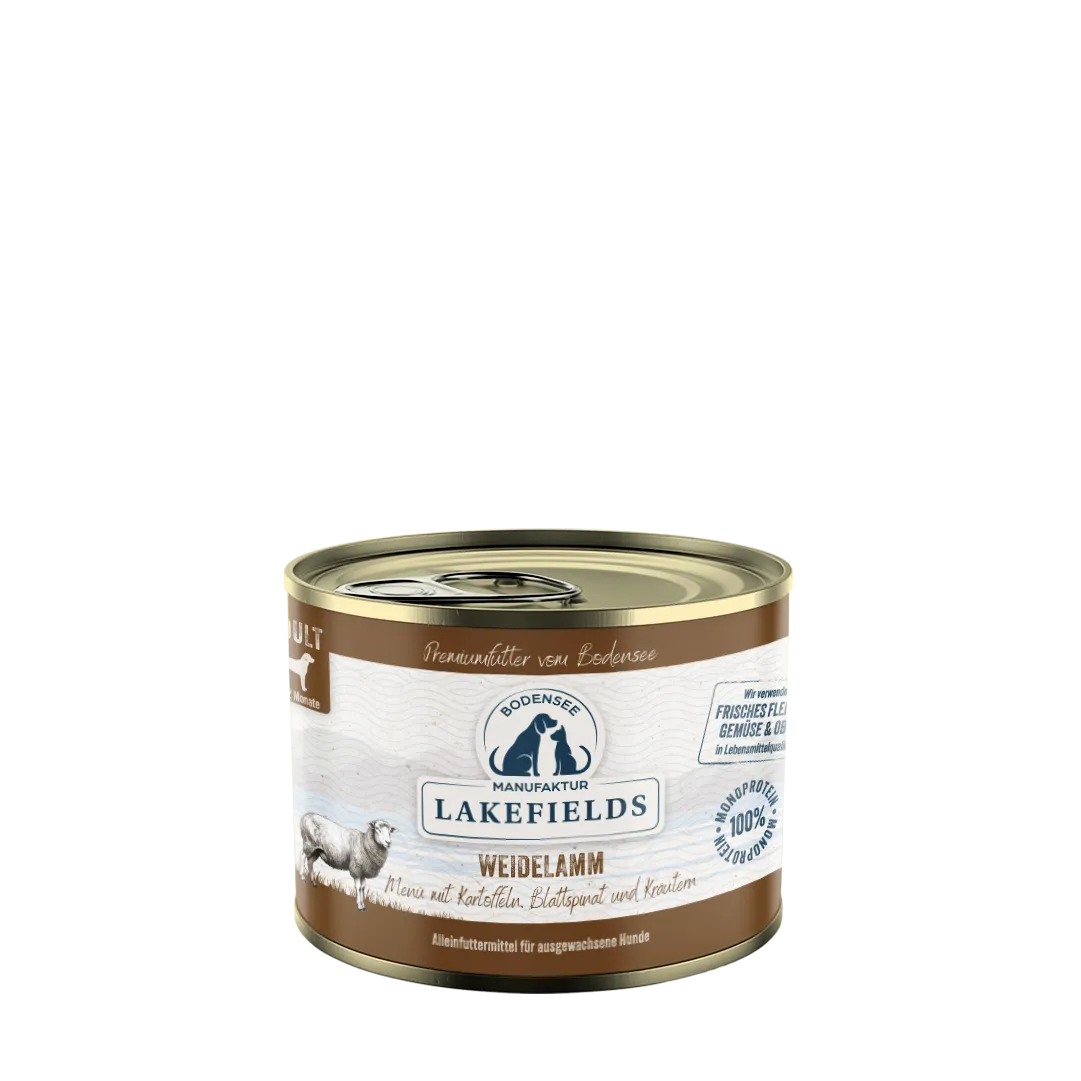 Lakefields Nassfutter-Menü Lamm Adult Classic