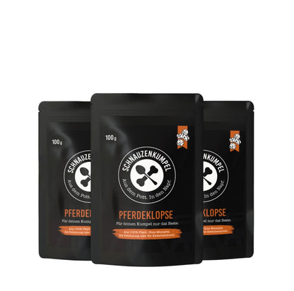 Schnauzenkumpel Pferdeklopse 100g