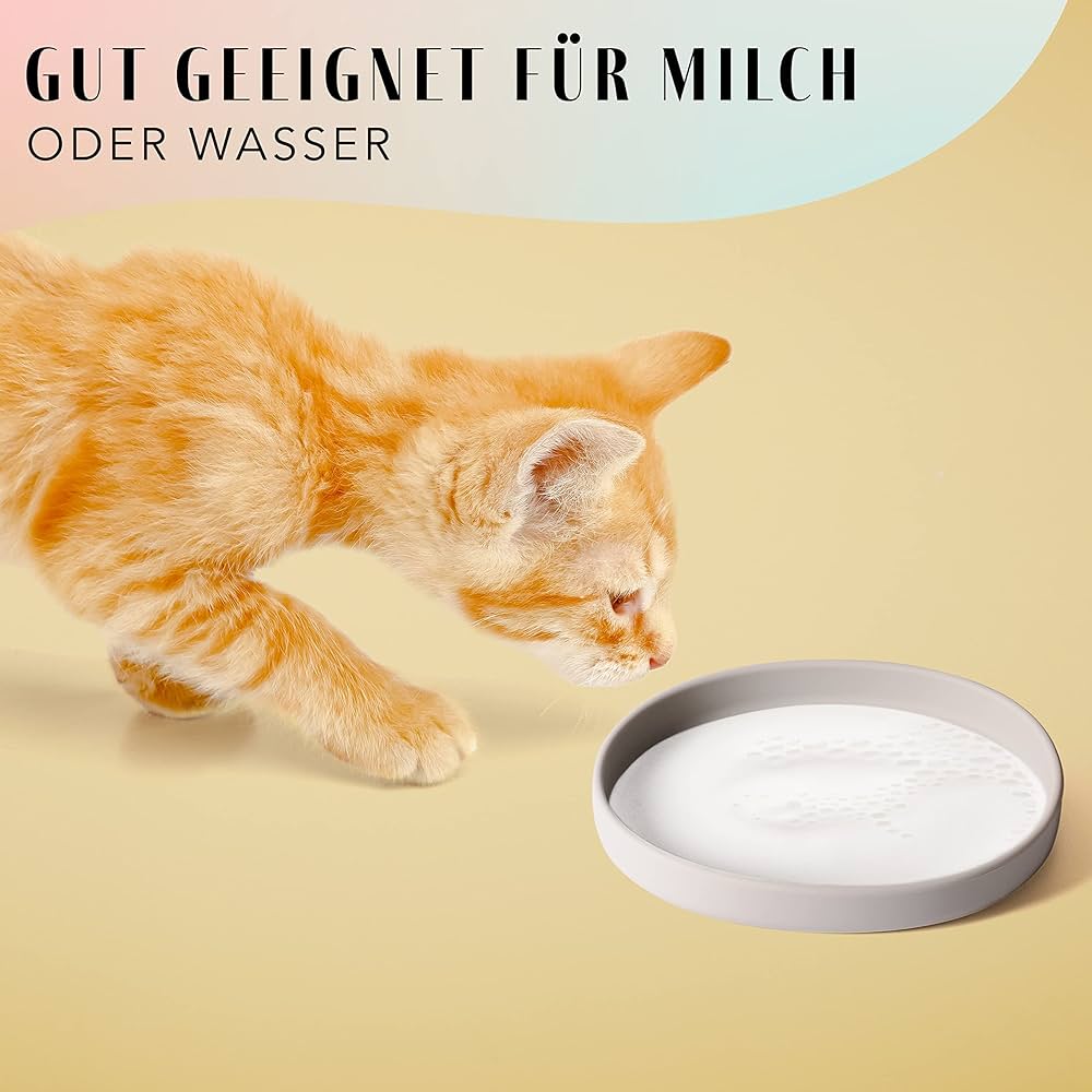 Katzen Silikon Futterschale: schnurrhaarfreundlich
