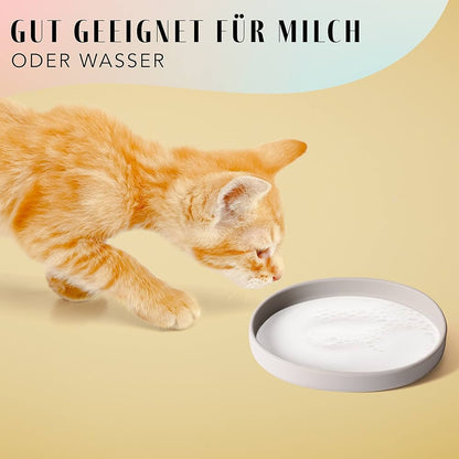 Katzen Silikon Futterschale: schnurrhaarfreundlich