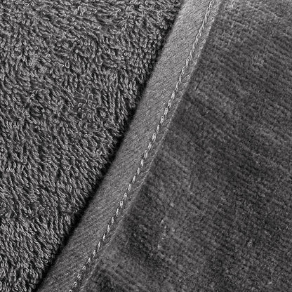 Hunde-Bademantel Riga grau