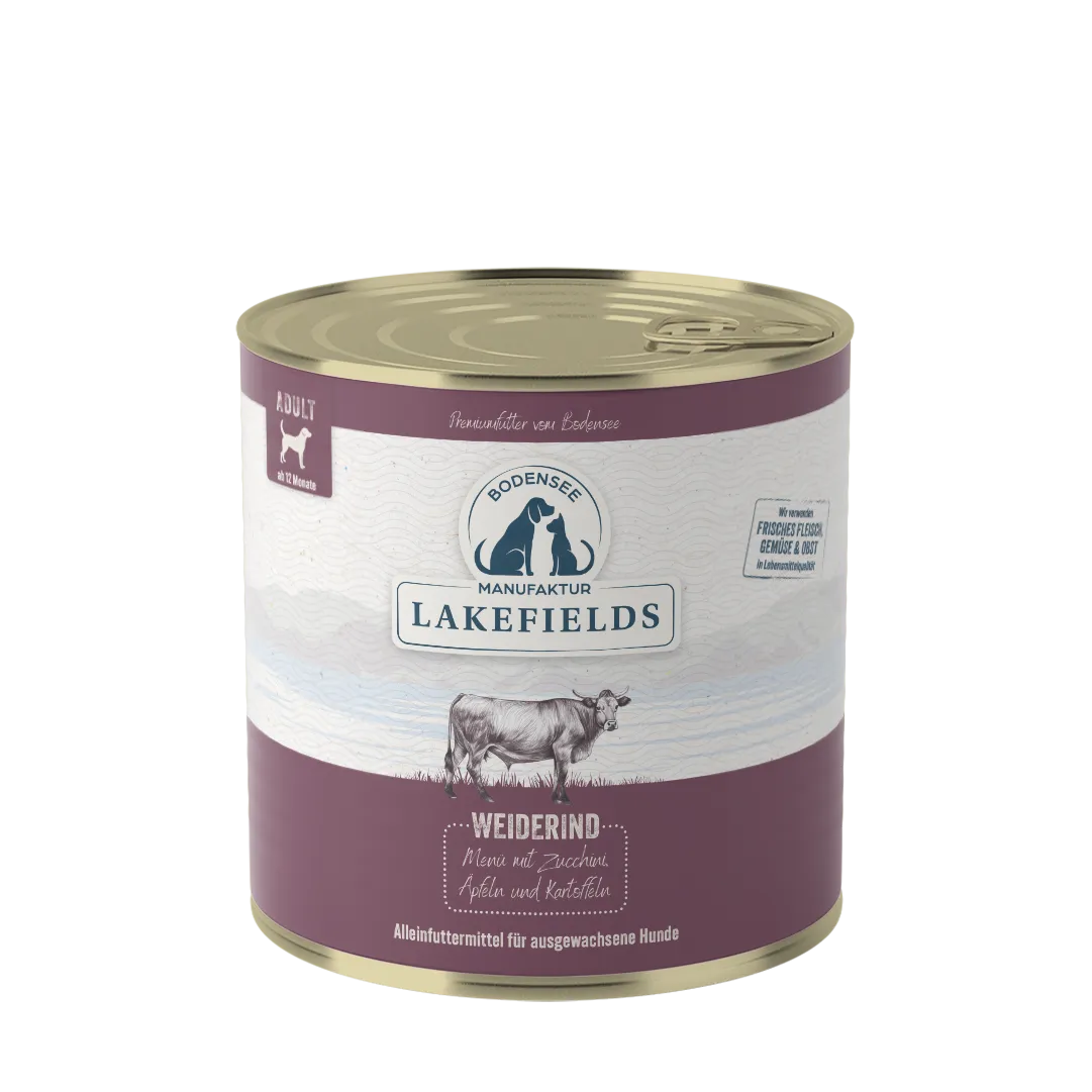 Lakefields Nassfutter-Menü Rind Adult Classic