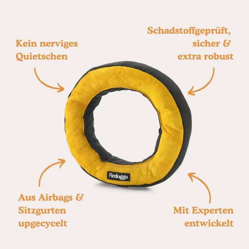 Hundespielzeug Donut - nachhaltig, robust & interaktiv