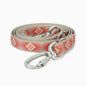 Hundeleine Boho- Coral