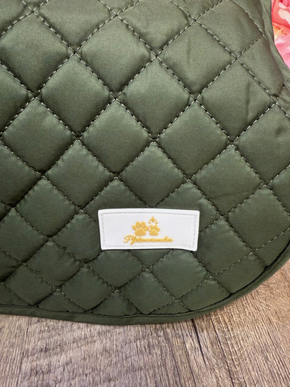 Pfotenwunder Hundemantel grün