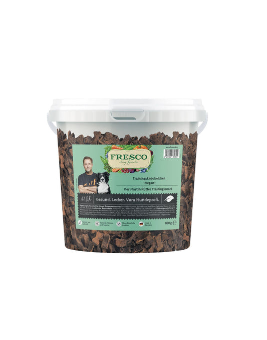 Fresco Martin Rütter Trainingsknöchelchen vegan 800g Eimer